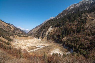 Dağlar ormanıyla kaplıdır