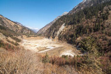 Dağlar ormanıyla kaplıdır