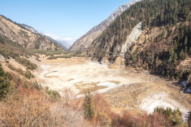 Dağlar ormanıyla kaplıdır