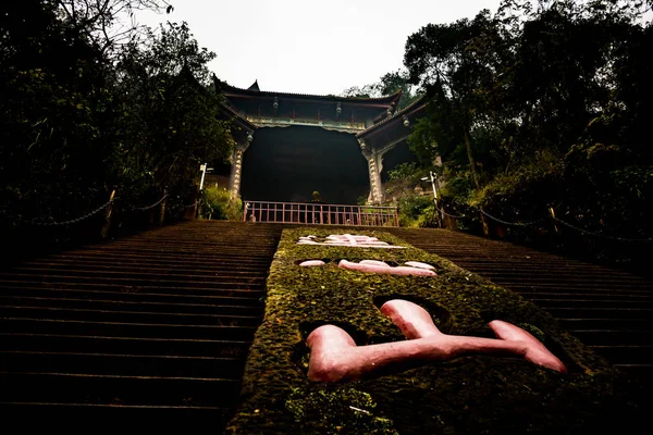 Parque de Leshan Buddha — Fotografia de Stock