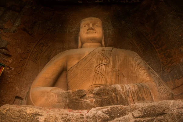 Buda heykeli Leshan, Çin.