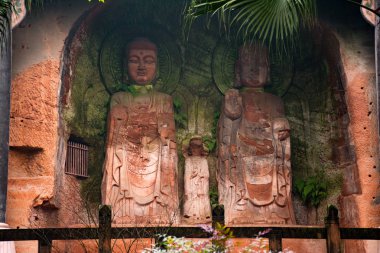 Buda heykeli Leshan, Çin.