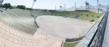 İç görünümden Almanya yılında da Münih Olimpiyat Stadyumu