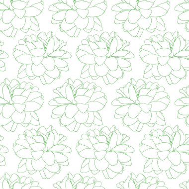 Vektör Jasminum sambac ya da Arap Yasemin çiçeği beyaz arkaplan patent 5 yaprağı ve kelebek desenli kusursuz tekrar deseni. Tekstil, duvar kağıdı ve hediye paketi için uygun. Yüzey deseni tasarımı.