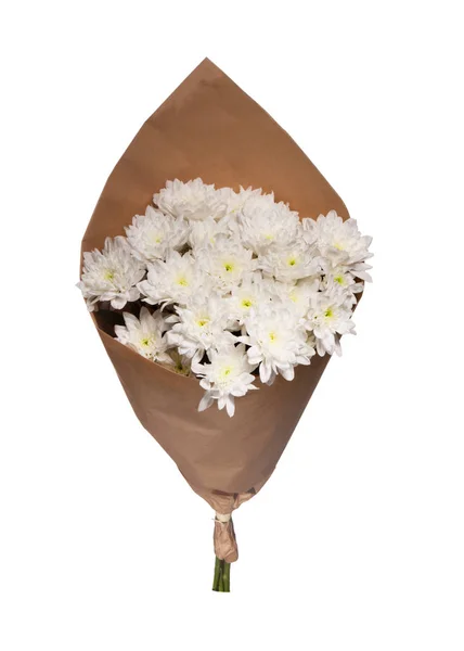 Ramo Flores Sobre Fondo Blanco Imagen de stock