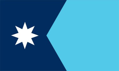 The flag of Minnesota, vector design