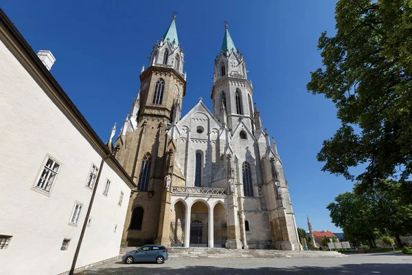 Klosterneuburg Kolostortól Tizenkettedik Századi Ágostonrendi Kolostor Római Katolikus Egyház Klosterneuburg — Stock Fotó