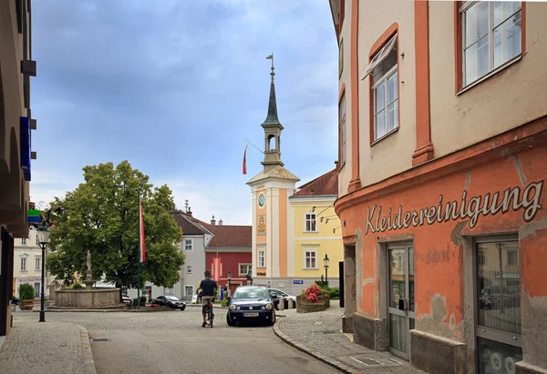 Ybbs Der Donau Austria Juli 2018 Historisches Zentrum Blick Auf — Stockfoto