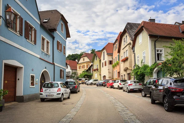 Weissenkirchen Der Wachau Austria July 2018 Old Residential Neighborhood Town — Stock Photo, Image