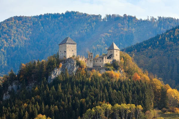 Partially Ruined Gallenstein Castle Founded 1278 Municipality Sankt Gallen District — Stock Photo, Image