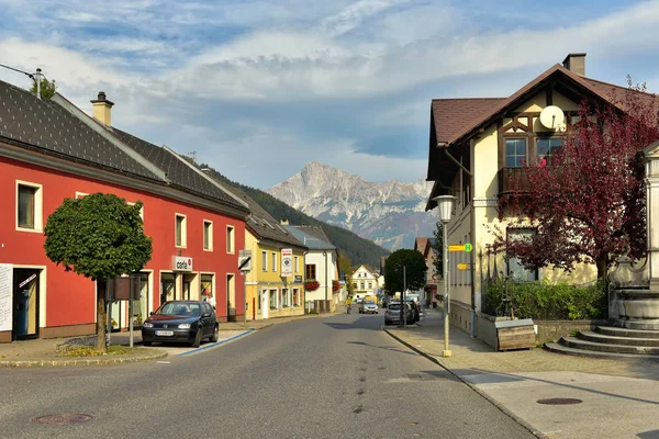 Admont Áustria Outubro 2018 Cidade Admont Situada Meio Dos Alpes — Fotografia de Stock