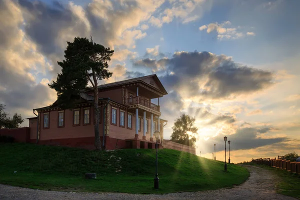 Casa de Illarionov-Brovkin-Medvedev. Sviyazhsk, República do Tartaristão, Rússia . — Fotografia de Stock