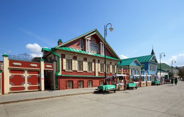 Tüccar Mullin 'in Evi. Kazan, Tataristan Cumhuriyeti, Rusya Federasyonu.