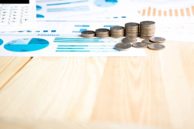 Paralar, tasarruf, grafik analiz 