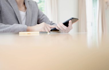 Bir iş arama mobilephone
