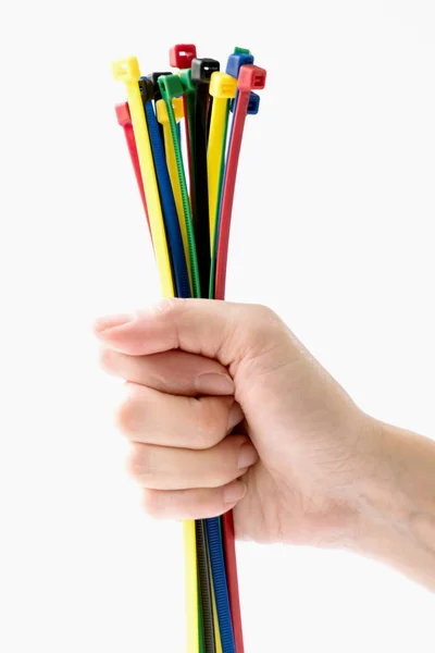 Buntband Färgglada Kabel — Stockfoto