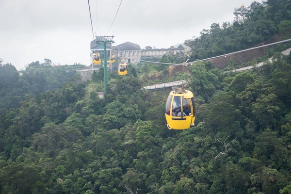 stock image Bana Hills, Danang Vietnam - 22 May 2018: Nice mountainous lands