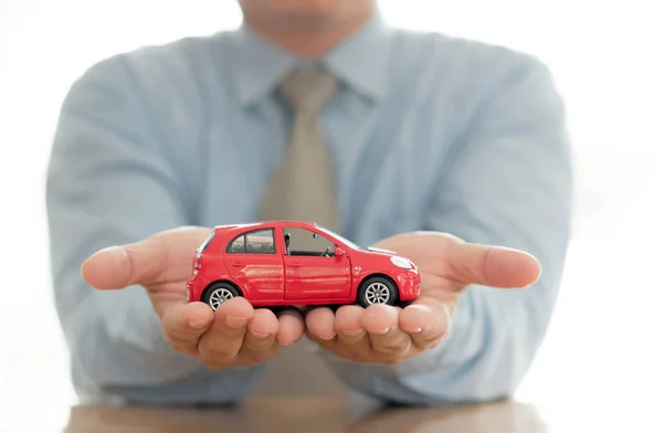 Coche (automóvil) seguros y conceptos de exención de daños por colisión —  Fotos de Stock