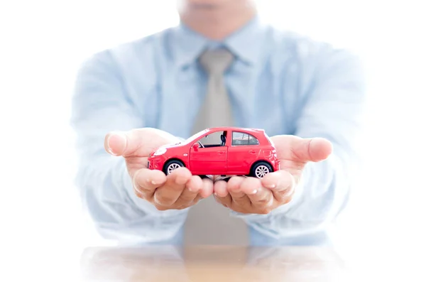 Car (automobile) insurance and collision damage waiver concepts