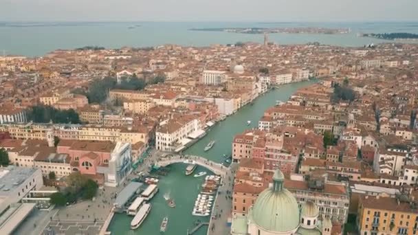 Veduta aerea di Venezia — Video Stock