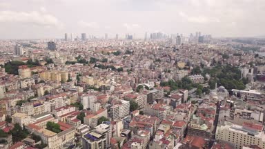 İstanbul 'un hava manzarası