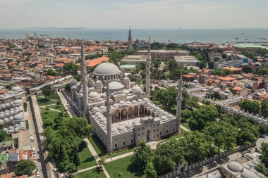 Süleymaniye Camii, havadan görünümü