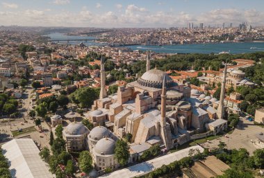 Ayasofya havadan görünümü