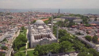 Süleymaniye Camii, havadan görünümü