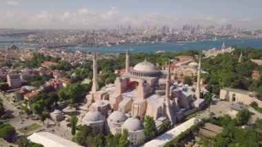 Ayasofya havadan görünümü