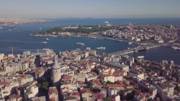 Panorama von Istanbul — Stockvideo