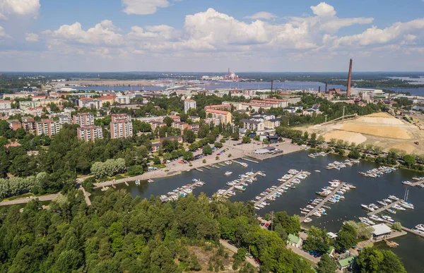 Veduta aerea di Kotka — Foto Stock