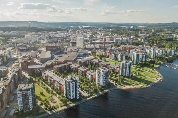 Jyvaskyla, havadan görünümü