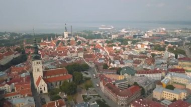 Tallinn havadan görünümü
