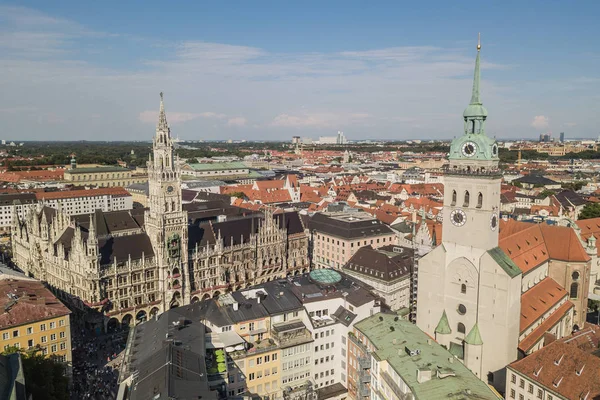 Городской пейзаж Мюнхена — стоковое фото