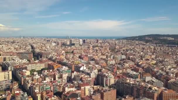 Városképet gazdagító épületnek szánták, Barcelona — Stock videók