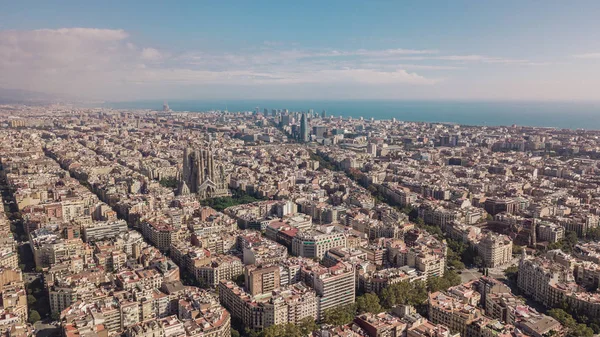 Пейзаж Барселоны — стоковое фото