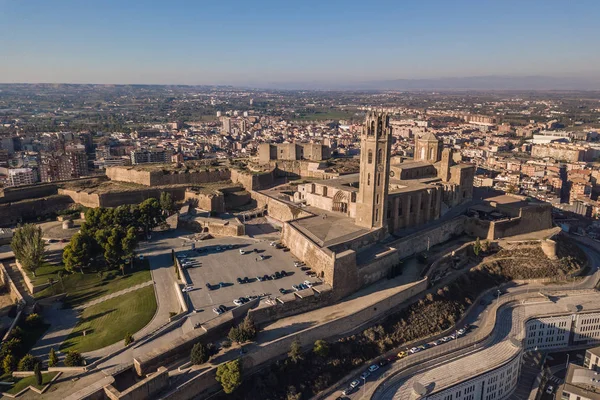 La catedral de Seu Vella en Lleida — Foto de Stock