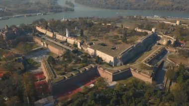 Kalemegdan kale havadan görünümü
