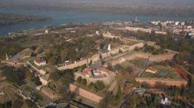 Kalemegdan kale havadan görünümü