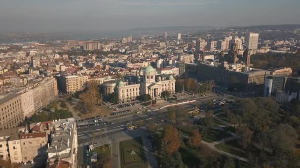Assembleia Nacional da República da Sérvia — Vídeo de Stock