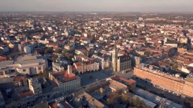 Novi Sad havadan görünümü