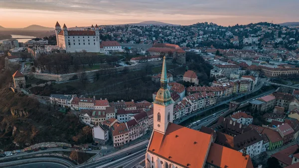 Gród w Bratysławie — Zdjęcie stockowe