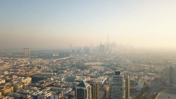 Letecký pohled na Dubaj — Stock video