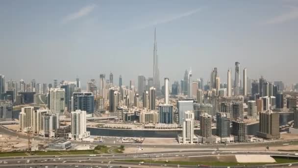 Хмарочоси Дубаї — стокове відео