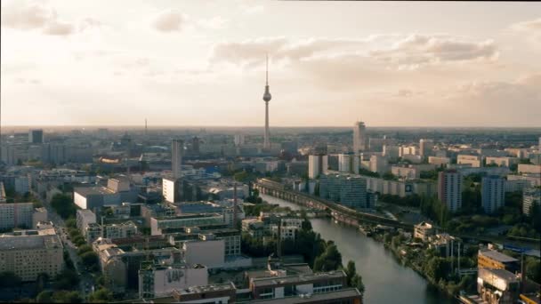 Αστικό τοπίο του Βερολίνου — Αρχείο Βίντεο