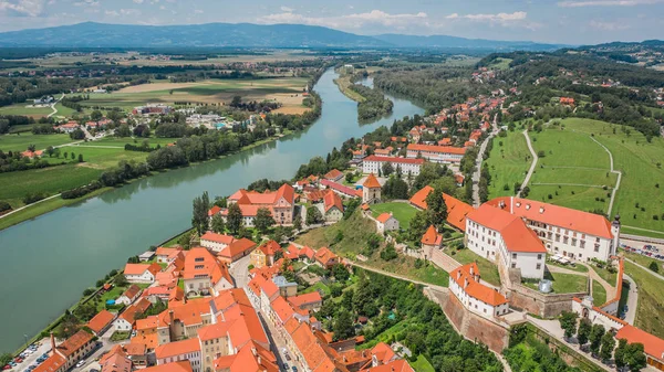 Ptuj 'un hava görüntüsü
