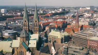 Bremen'in havadan görünümü