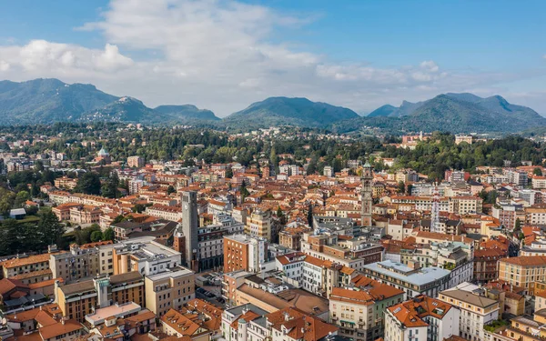 Vista aérea de Varese — Foto de Stock