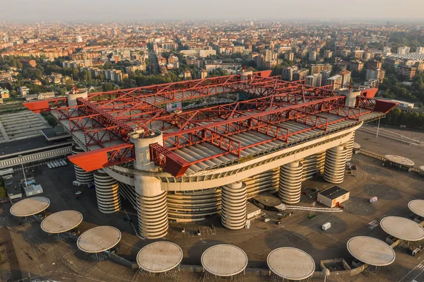 Στάδιο San Siro στο Μιλάνο — Φωτογραφία Αρχείου