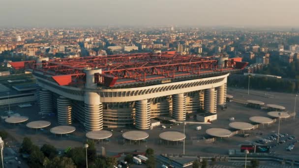 San Siro Stadion itt: Milánó — Stock videók